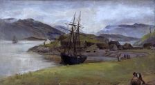 At Kyleakin, Isle of Skye, 1881. Creator: James Clarke Hook