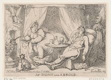 At Home and Abroad, February 28, 1807., February 28, 1807. Creator: Thomas Rowlandson