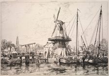 At Harlem (Holland), 1877. Creator: Maxime Lalanne (French, 1827-1886)
