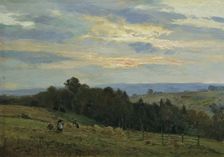 At harvest time, 1901. Creator: Hugo Darnaut