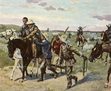 At Okaharui, 3 April 1904, (1936). Creator: Unknown