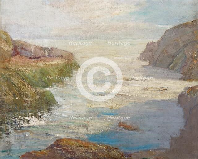 At Low Tide, 1841-1930. Creator: Susan M Ketcham.