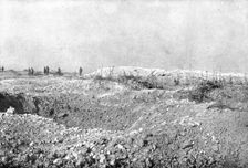At Le Mort Homme; The recaptured ridge of Mort-Homme, 1917. Creator: Unknown