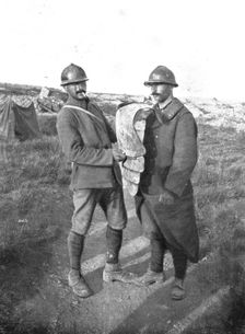 At Le Mort Homme; A Stormtrooper's cuirass, 1917. Creator: Unknown