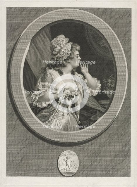 At Least Be Discreet, 1789. Creator: Augustin de Saint-Aubin (French, 1736-1807).