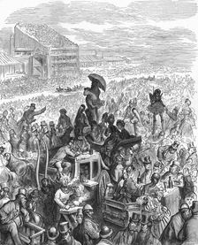 At Lunch 1872. Creator: Gustave Doré