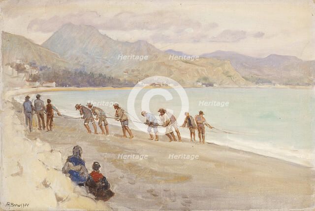At Malaga, Spain, 1912. Creator: Anna Richards Brewster.