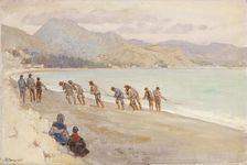 At Malaga, Spain, 1912. Creator: Anna Richards Brewster