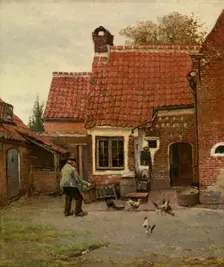 At my Neighbour. Creator: Isidore Meyers