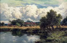 At Sonning, Berkshire, (c1900s). Creator: Henry Hillingford Parker