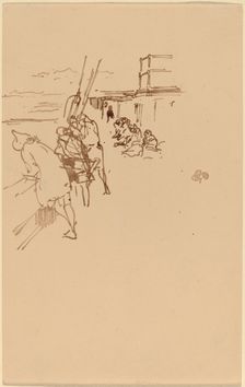 At Sea, probably 1901. Creator: James Abbott McNeill Whistler