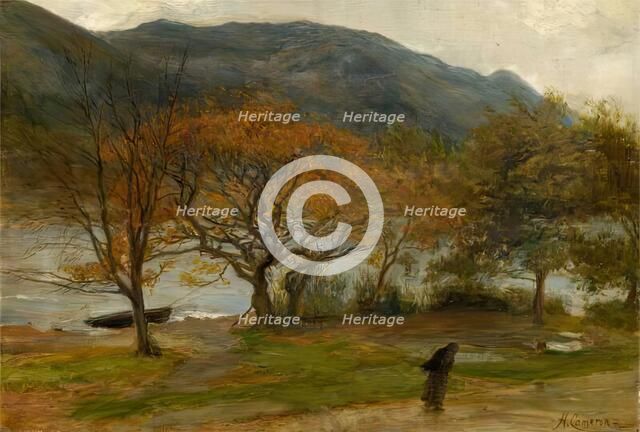 At St Fillans, 1873. Creator: Hugh Cameron.