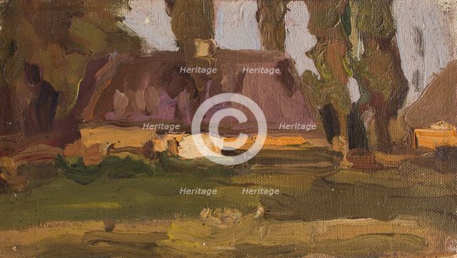 At Sunset, before 1903. Creator: Witold Wojtkiewicz.