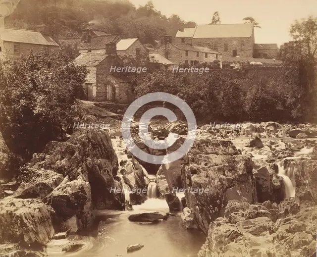 At Pont y pair, Bettws-y-Coed, North Wales, 1856. Creator: Francis Bedford.