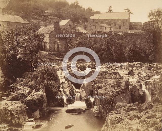 At Pont y pair, Bettws-y-Coed, North Wales, 1856. Creator: Francis Bedford.