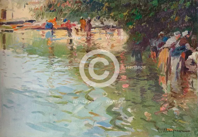 'At Pontevedra', c1904. Artist: Eliseo Meifren y Roig.