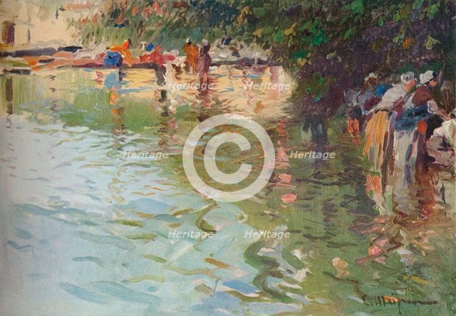 'At Pontevedra', c1904. Artist: Eliseo Meifren y Roig.