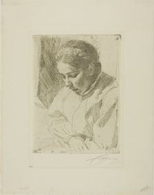 At Prayer, 1911 or 1912. Creator: Anders Leonard Zorn