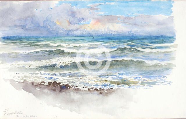 At Pwllheli, N. Wales, ca. 1899. Creator: George Elbert Burr.