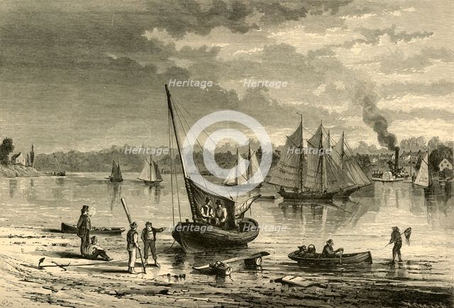 'At Red Bank', 1872.  Creator: Nathaniel Orr.