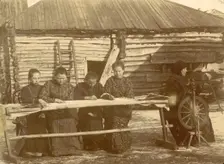 At Work, 1909. Creator: Nikolai Georgievich Katanaev