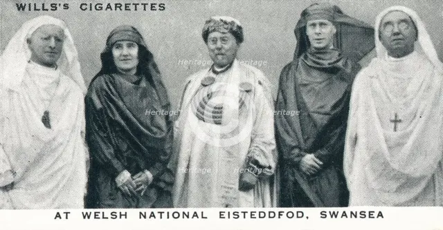'At Welsh National Eisteddfod, Swansea', 1926 (1937). Creator: Unknown.