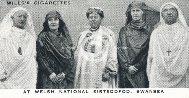 'At Welsh National Eisteddfod, Swansea', 1926 (1937). Creator: Unknown.
