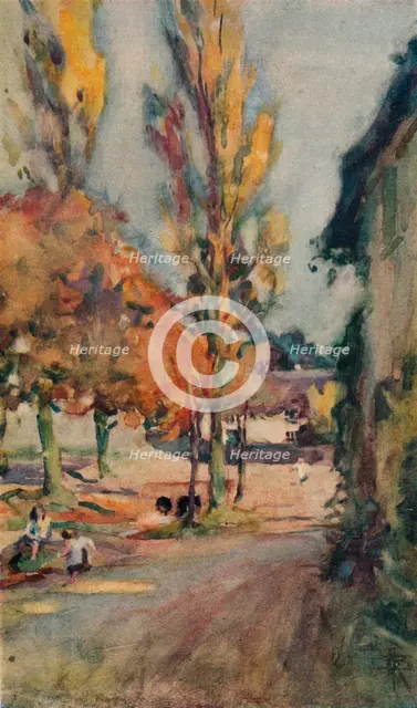 'At Whimple, Devon', c1916. Artist: Nathaniel Hughes John Baird.