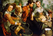 At the Market 1564. Artist: Joachim Beuckelaer