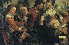 At the Market c1554-1574. Artist: Joachim Beuckelaer