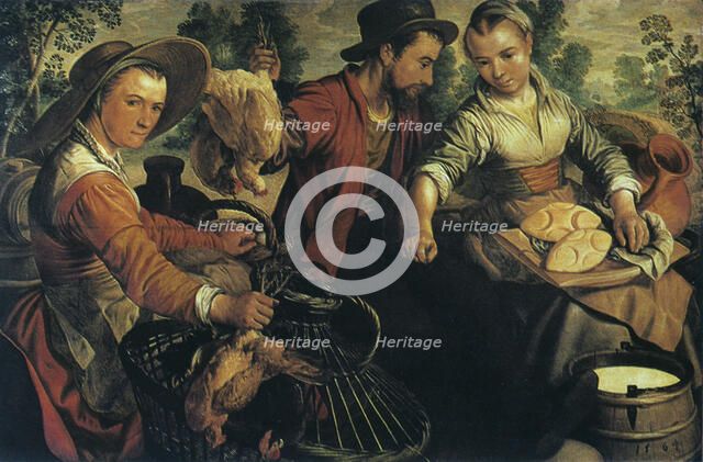 'At the Market', c1554-1574. Artist: Joachim Beuckelaer