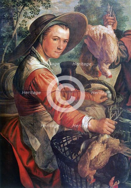 'At the Market', (detail), c1550-1537. Artist: Joachim Beuckelaer