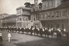 At the Military Police Head-quarters 1914
