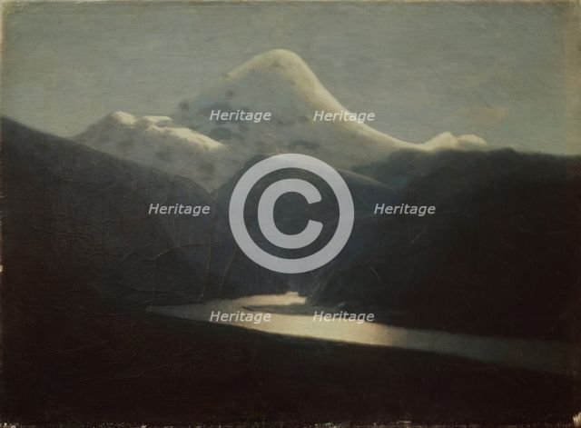 At the Mount Elbrus, 1870s. Artist: Kuindzhi, Arkhip Ivanovich (1842-1910)