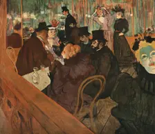 At the Moulin Rouge 1892, (1952). Creator: Henri de Toulouse-Lautrec