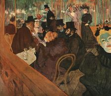 At the Moulin Rouge 1892, (1952). Creator: Henri de Toulouse-Lautrec
