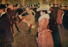 At the Moulin Rouge, the Dance 1890 (1934). Artist: Henri de Toulouse-Lautrec