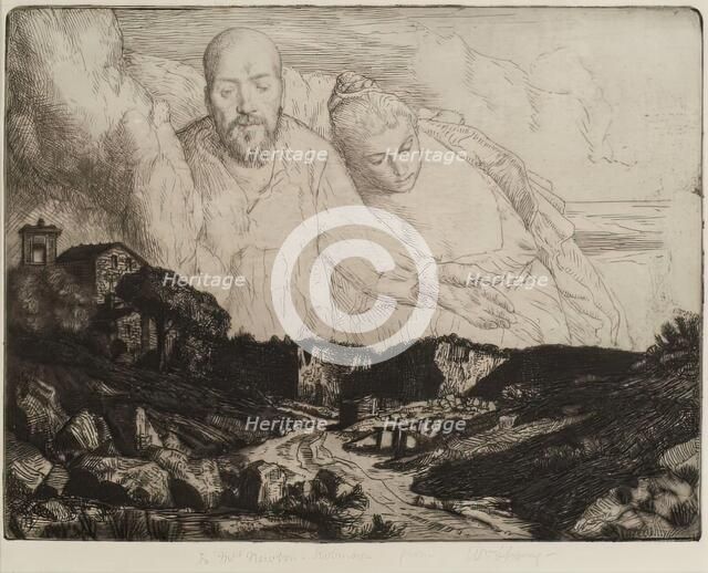 At The Back Of Beyond, 1896. Creator: William Strang.