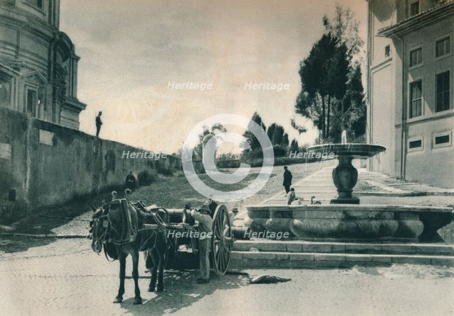 At the back of the Vatican near the Museums and the Mint, Rome, Italy, 1927. Artist: Eugen Poppel.