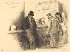 At the Bailiff's, c. 1891. Creator: Jean Louis Forain