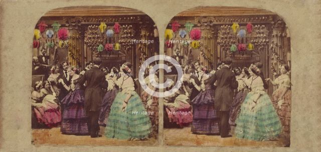 At the Ball., about 1860. Creator: Edward Anthony.