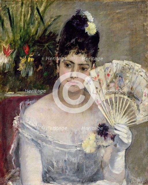 At the ball (Au bal), 1875. Artist: Morisot, Berthe (1841-1895)
