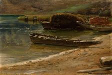 At the Bank, Winkel in Switzerland, 1835. Creator: Thomas Fearnley