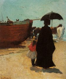 At the beach, 1886. Creator: Zwart, Willem de (862-1931)