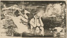 At the Black Rocks (Aux roches noires), in or after 1895. Creator: Paul Gauguin