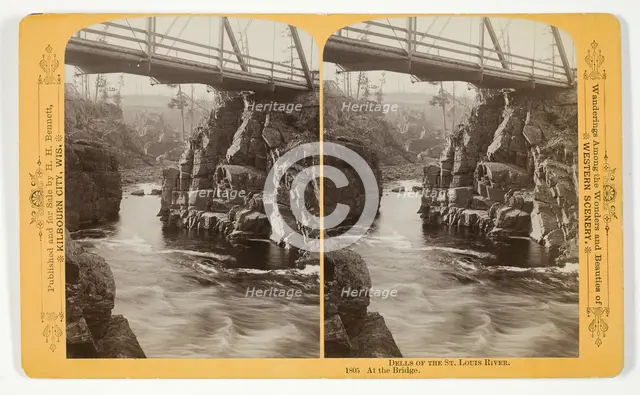 At the Bridge, 1889. Creator: Henry Hamilton Bennett.