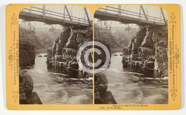 At the Bridge, 1889. Creator: Henry Hamilton Bennett.