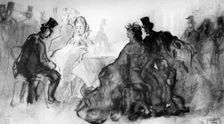 At the Cabaret 19th century, (1930).Artist: Constantin Guys
