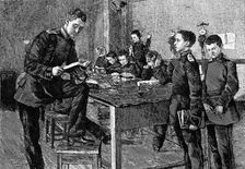 At the Cadet Corps, 1894. Creator: Bakmanson, Hugo Karlovich (1860-1953)