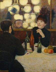 At the Café de la Nouvelle Athènes